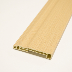 Plinthe de terrasse en <span class=keywords><strong>composite</strong></span> WPC sans entretien à bas prix Plinthe Panneau de plancher d'ingénierie Postmoderne - Product Image 2