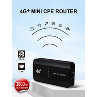 Router Portátil 4G LTE WiFi6 con Puerto LAN, Punto de Acceso Inalámbrico Móvil, WiFi de Bolsillo para Auto, Viajes, Mercado Europeo y Americano