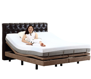 Khung Giường Điện Điều Chỉnh Được Mát-xa Từ Xa Không Dây Kích Thước Lớn Với Cổng Dưới Giường Cổng Usb Chống Sét Chức Năng Đồ Nội Thất Gia Đình - Product Image 2