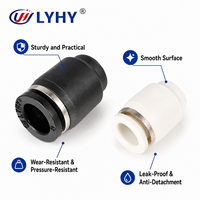 Série LYHY PPF – Raccords pneumatiques personnalisés de haute qualité pour cylindres à air/vide, embouts à enfoncer en PU/PA, compatibles avec les raccords pneumatiques Max.