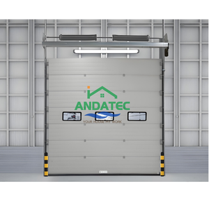 <span class=keywords><strong>Porte</strong></span> <span class=keywords><strong>sectionnelle</strong></span> industrielle isolée à faible entretien certifiée CE Anda <span class=keywords><strong>Porte</strong></span> de hangar en acier galvanisé <span class=keywords><strong>avec</strong></span> accès piétonnier - Product Image 4