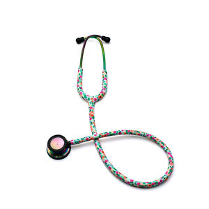 Медицинская научная модель с двойной головкой, Красочный дух, кардиологический механический стетоскоп - Product Image 1