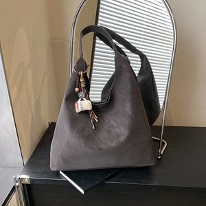 Bolsos de Mano de Ante Vintage al por Mayor en Conjuntos Combinados, Bolso de Hombro Multiusos Nuevo 2025, Bolso de Viaje de Gran Capacidad - Product Image 3