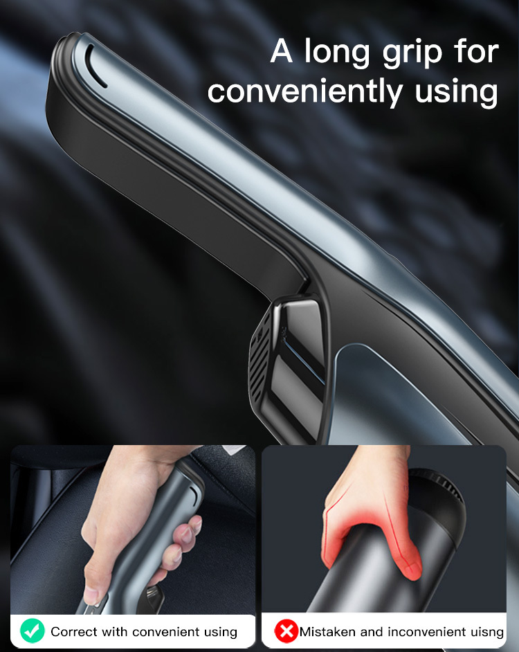 Yesido Powerful Rechargeable Mini Car Sofa Home Seat Vacuum Cleaner Wireless Cordless Handheld Portable Vacuum Cleaner For Car