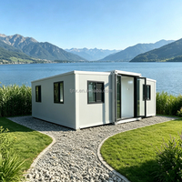 Casa Móvil Plegable Prefabricada de Lujo, Casa Modular Pequeña de 2 o 3 Dormitorios, Casa Contenedor Expandible Prefabricada de 20, 30 o 40 pies