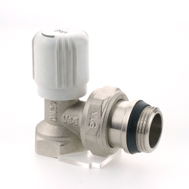 3/4 inch DN20 Towel Brass Thermostatic Radiator Valve Types Price
