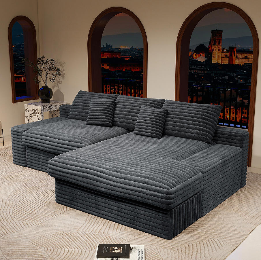 Gris + Espuma + 4 Asientos + Espuma