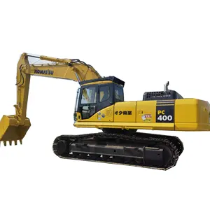 Düşük fiyat komatsu PC400-7 kullanılan orijinal paletli ekskavatör PC400-7 40 ton büyük inşaat makinesi için sıcak satış