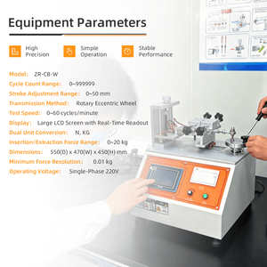 Mikro Bilgisayar Tak ve Çek Test Cihazı, USB/Tip-C Bağlantı Noktasının Ömür Boyu Testi için Yüksek Frekanslı Ekleme/Çıkarma Simülasyonu Yapar - Product Image 5