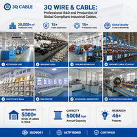 Kabel Silikon Tegangan Tinggi UL3239 10KV 200C Fleksibel Berlapis Timah Tembaga untuk Baterai Penyimpanan Energi & Pusat Data