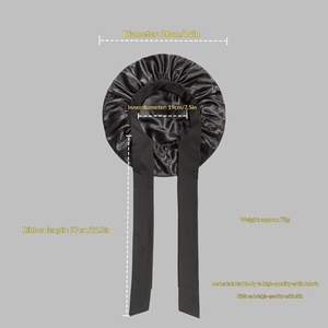 <span class=keywords><strong>Bonnet</strong></span> en satin avec bande à nouer, <span class=keywords><strong>bonnet</strong></span> de nuit pour dormir, <span class=keywords><strong>bonnet</strong></span> de sommeil pour femmes, soin des <span class=keywords><strong>cheveux</strong></span> multi-usages - Product Image 2