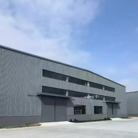 Estructura de Acero Prefabricada Industrial Q235/Q355, Edificio de Almacén, Taller/Almacén de Estructura de Acero Prefabricada