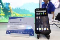 Nouveau PDA portable robuste d'extérieur 6,56 pouces IP68 avec scanner, processeur MTK Octa Core, écran capacitif, GSM 4G, contrôleur de topographie mobile intelligent - En stock