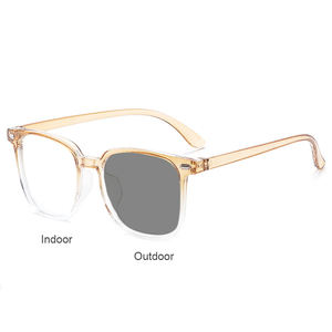 La más nueva presbicia progresiva multifocal moda fotocromática Anti luz azul marco cuadrado <span class=keywords><strong>gafas</strong></span> de lectura para hombres y mujeres - Product Image 3