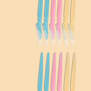 Three-Pack Stainless Steel <b>Eyebrow</b> <b>Razors</b> Factory Wholesale Sharp <b>Eyebrow</b> Trimmers Beauty Tools for <b>Eyebrow</b> Trimming - Product Image 5