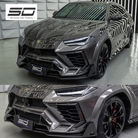 Haute qualité M Style Bodykit voiture accessoires pare-chocs large corps diffuseur arrière becquet capot pour Lamborghini Urus Air avion carbone