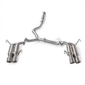 Escape de Alto Flujo de Acero Inoxidable Precision EJ25 para <span class=keywords><strong>Subaru</strong></span> <span class=keywords><strong>STI</strong></span> WRX 2.5T 2007-2014, Mejora de Rendimiento y Potencia - Product Image 4