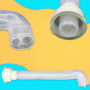 Manguera de desagüe para lavadora, tubo de salida universal de plástico de 33,5 cm, accesorio doméstico duradero No. 1 No. Modelo 2 1 - Product Image 1