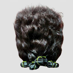 Extensions de cheveux humains ondulés naturels de haute qualité, 18 pouces, double trame, 100% cheveux indiens bruts non traités, sans perte ni nœuds. - Product Image 1