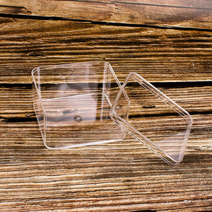 Cao trong suốt vuông nhựa kẹo thực phẩm container với nắp thịt bò Jerky hộp trong suốt cho bánh bán buôn cung cấp tại chỗ - Product Image 3