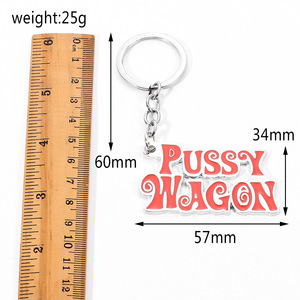 Phụ kiện phim truyền hình bán chạy: móc khóa hình xe đẩy em bé bằng hợp kim - Product Image 4