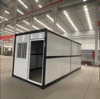 Petite maison modulaire préfabriquée Conteneur pliant Immeuble de bureaux pour une utilisation en entrepôt
