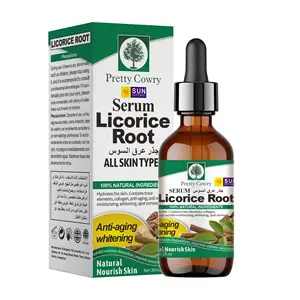 Licorice Root Extract Serum Alcohol Free Vegetarian Non-gmo Gluten Free Liquid Licorice Root Face Serum