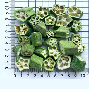 Coreal Premium Freeze-Dried Okra Dices Natural, Organic, No Additives, Retains Nutrients & Crunchy <b>Texture</b> for Healthy Snacks - Product Image 2