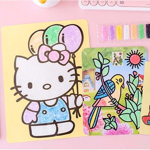 Juegos de pintura de arena portátiles con varios tamaños, adecuados para actividades recreativas al aire libre para niños y viajes familiares - Product Image 6