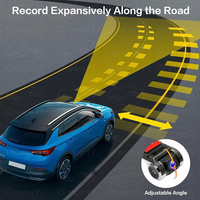 Full HD coche USB DVR Dash Cam WDR grabadora apto para DVD Android Player ADAS LDWS navegación Auto Audio Plug and Play fácil de instalar