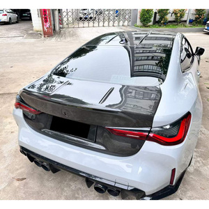 Cubierta de Maletero de Fibra de Carbono Estilo Ducktail para <span class=keywords><strong>BMW</strong></span> Serie 4 G82 M4 2019-2026, Venta Directa de Fábrica - Product Image 2