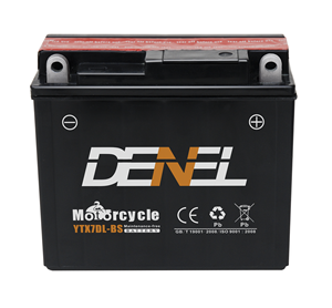 YTX7DL-BS larga vida 12V 12V batería <span class=keywords><strong>de</strong></span> ciclo <span class=keywords><strong>de</strong></span> almacenamiento <span class=keywords><strong>de</strong></span> plomo ácido <span class=keywords><strong>de</strong></span> batería <span class=keywords><strong>de</strong></span> la <span class=keywords><strong>motocicleta</strong></span> - Product Image 1