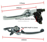 Levier d'embrayage de frein pliable pour CRF KLX BBR motos ATV Dirt Bike Pit Bike guidon