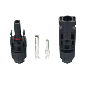 Conector pv 1000v dc ip67, para sistema de painel solar 30a