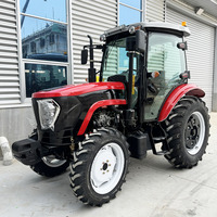 Mini-tracteur à quatre roues motrices personnalisé en gros pour l'agriculture de précision et les opérations sur le terrain à haute efficacité
