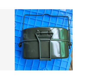 Bộ 3 Món Hộp Cơm Trưa Bằng Thiếc Siêu Nhẹ Siêu Nhẹ Cho Nam Đi Săn Cắm Trại + Nồi Hơi Nước + CHẢO RÁN - Product Image 1