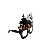 Gafas de Fiesta de Plástico Impresas para Halloween, Accesorios Divertidos para Fotos, Decoraciones al por Mayor, Envío Internacional desde China