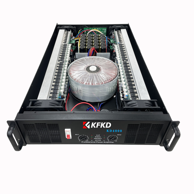 KD4000 Power Amplifier DJ 2-channel 4000W*2H Stage Outdoor PK Pure Power Amplifier