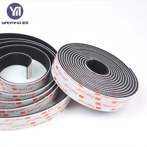 heavy duty square dünne hohe qualität <span class=keywords><strong>3</strong></span> m dual lock multi funktionale nylon selbst klebe haken und schleife magic tape - Product Image 4