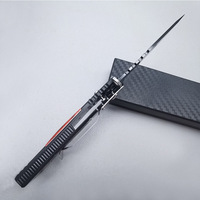 Couteau pliant en acier inoxydable pour le camping et la pêche en plein air, couteau haute dureté, couteau multifonctionnel et pratique