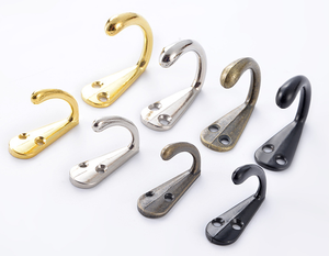 Porte-manteau simple noir pour porte-étiquettes, serviettes, manteaux et chapeaux - Product Image 3