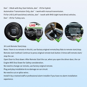 <b>Plug</b> & Play <b>Remote</b> Starter Fit for Toyota Highlander 2014-2018 Gas Engine Cars With Factory Push Start Button Auto Transmission - Product Image 4