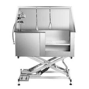 مخصص حجم 304 فولاذ مقاوم للصدأ للكلب غسل حمام حوض الكلب حوض غسيل مع رفع وظيفة - Product Image 5