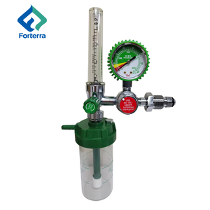 Regulador de Oxígeno de Latón BS3 Personalizado, Conexión de Cilindro CGA de Acero Inoxidable, Regulador de Gas de Oxígeno Macho BS3 NPT - Product Image 2