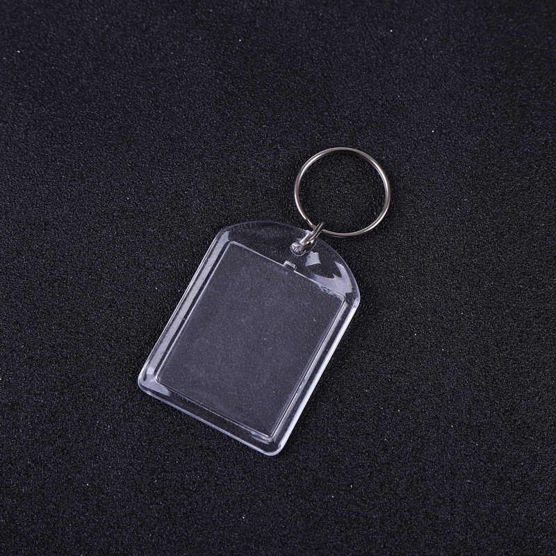 Frame For Key Rings Custom Photo Frame Keychain - Acrylic, Sporty, Eco-friendly