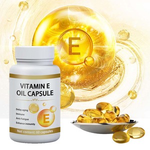 Cápsulas de Gel Suave de Vitamina E, Suplemento Dietético de Marca Privada OEM/ODM para Adultos - Product Image 1