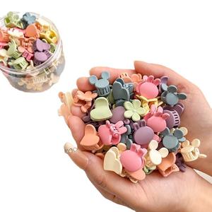 إكسسوارات شعر أميرات لطيفة للأطفال ، مشابك زهور مربعة صغيرة للفتيات على الطراز الكوري ، بيع بالجملة - Product Image 5