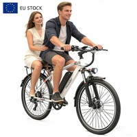Bicicleta Eléctrica Versátil de 500W en Stock en la UE, 26 Pulgadas, 48V 15Ah, con Triple Modo de Conducción para Deportes y Desplazamientos