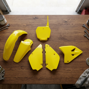 Kit di plastica 102 giallo per Suzuki RM 85 2000-accessorio 2025 - Product Image 2