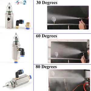 Boquilla Atomizadora Ultrasónica Premium 304 de 30/60/80 Grados para Niebla Seca, Supresión de Polvo Industrial, Humidificación y Limpieza - Product Image 3